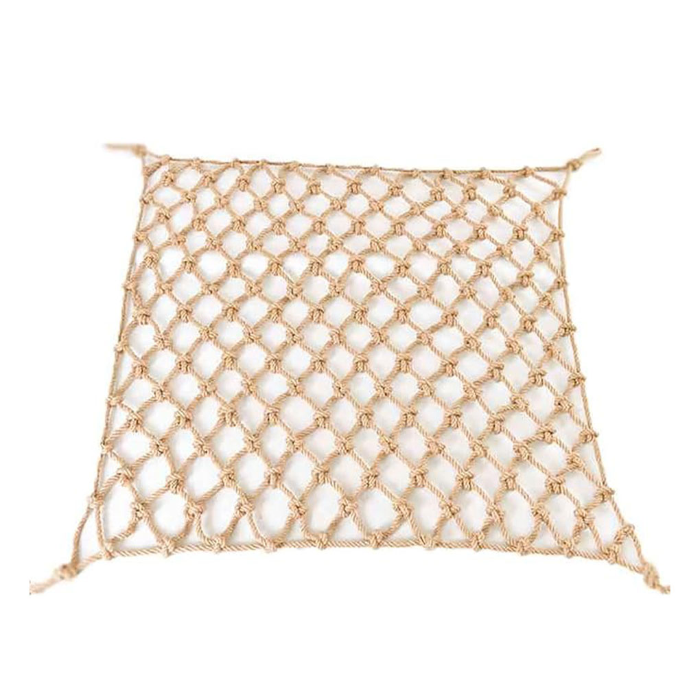 Kids Outdoor Net - ตาข่ายเชือกทนทานตาข่ายรองรับความปลอดภัยง่ายสำหรับกิจกรรมสนามเด็กเล่นน้ำหนักเบา