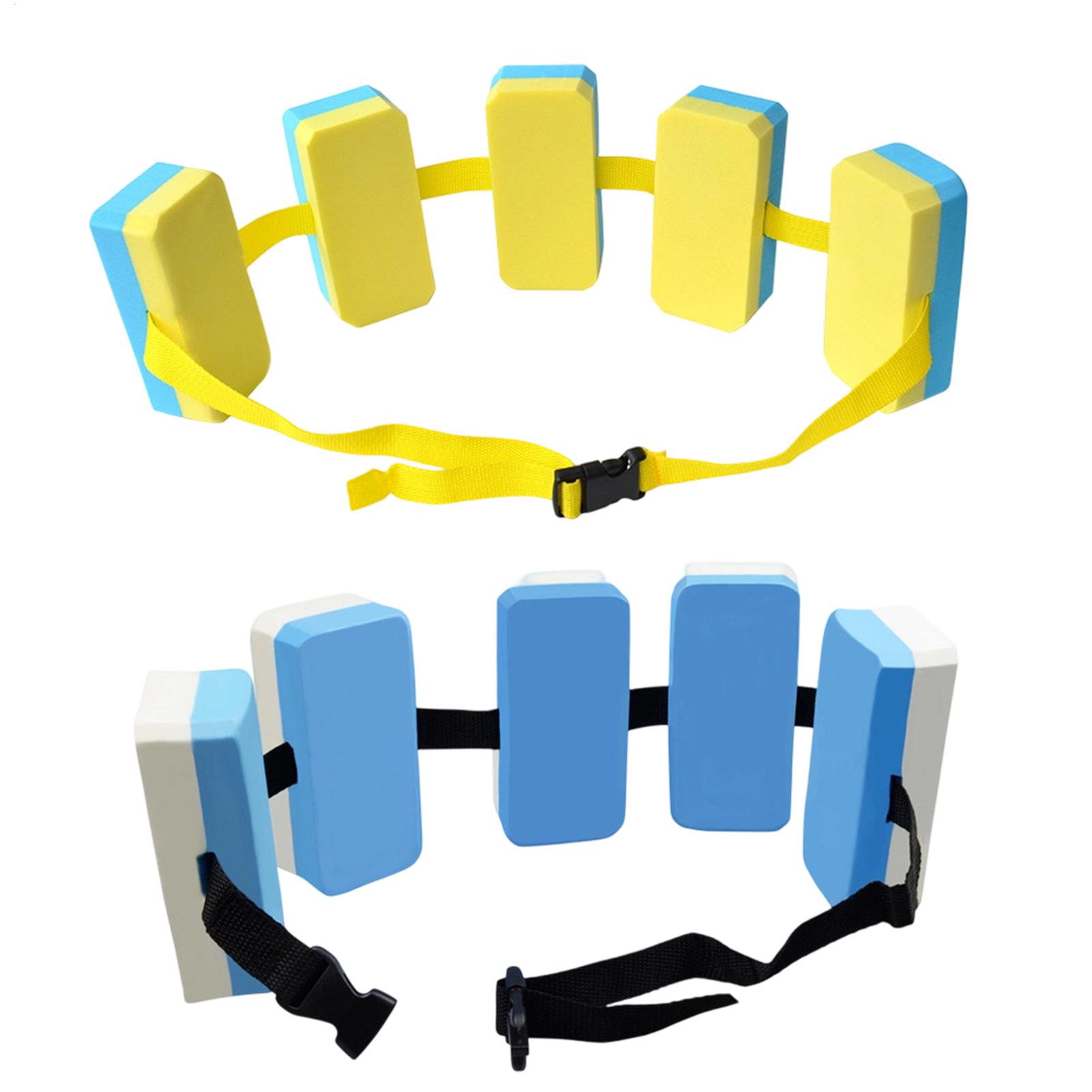 Kids Outdoor Water - เข็มขัดลอยน้ำสำหรับว่ายน้ำ ปรับระดับได้ อุปกรณ์ช่วยลอยตัวสำหรับเด็กและเยาวชน อุปกรณ์ช่วยฝึกว่ายน้ำเพื่อความปลอดภัยในสระ อุปกรณ์กีฬาทางน้ำกลางแจ้ง
