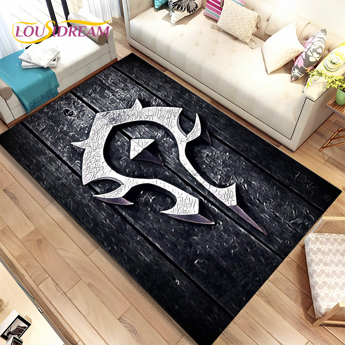 Kids Outdoor Flooring - World Of Warcraft WOW,เกม Gamer พรมพรมพรมสำหรับห้องรับแขกห้องนอนโซฟาพรมเช็ดเท้าตกแต่ง,เด็ก