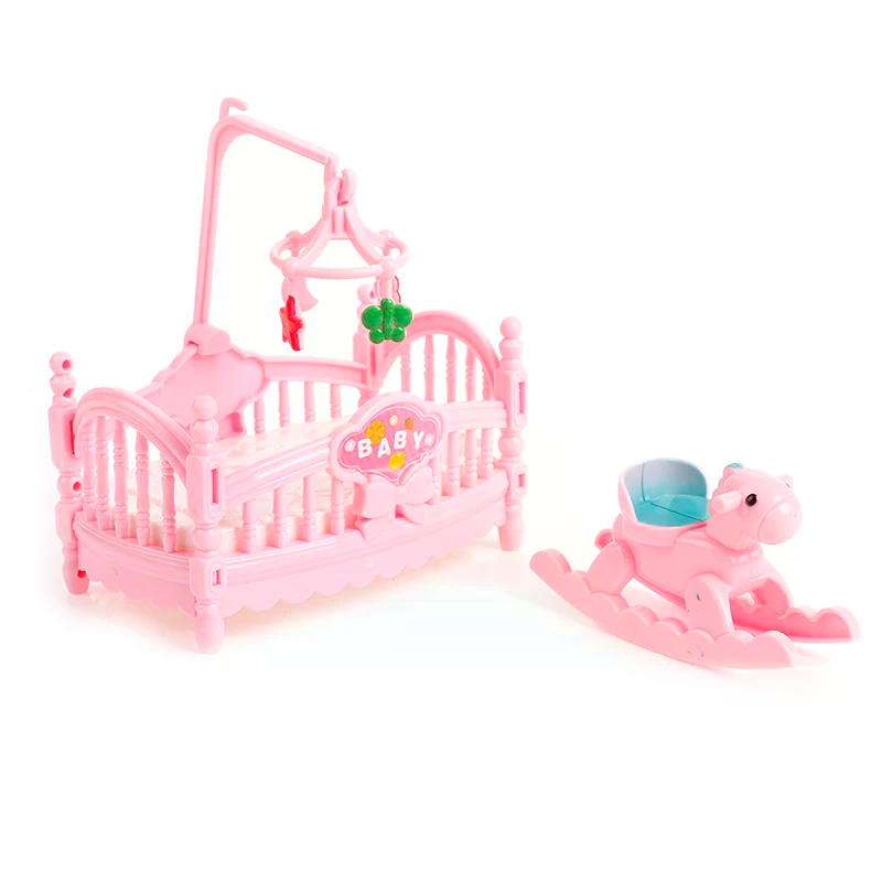 Kids Outdoor Chair And Table - เปลเด็กจิ๋ว ชุดม้าไม้ โต๊ะชายหาดกลางแจ้งพร้อมร่ม เก้าอี้พับ เฟอร์นิเจอร์บ้านตุ๊กตา ของขวัญสำหรับเด็กผู้หญิง
