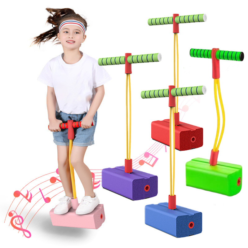 Kids Outdoor Gym Equipment - เด็กเกมกีฬาของเล่นโฟม Stick Jumper ในร่มกลางแจ้งสนุกฟิตเนสอุปกรณ์ปรับปรุง BOUNCE Sensory