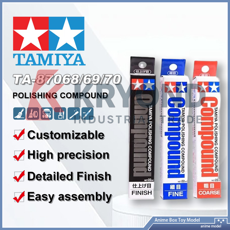 Tamiya Model Paint Set - ชุดสีทาโมเดล Tamiya TA-87068/69/70 ขนาด 22 มล.