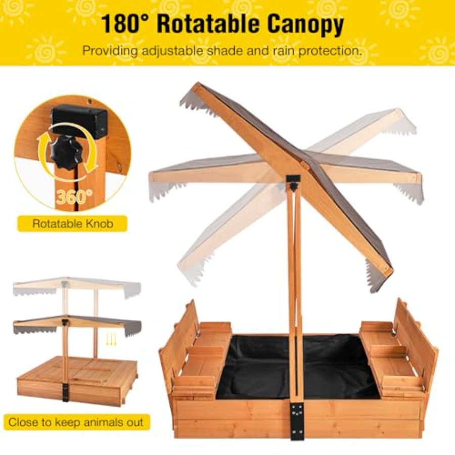 โต๊ะทรายกลางแจ้งสำหรับเด็กอายุ - Kids Outdoor Bench บทวิจารณ์และราคา