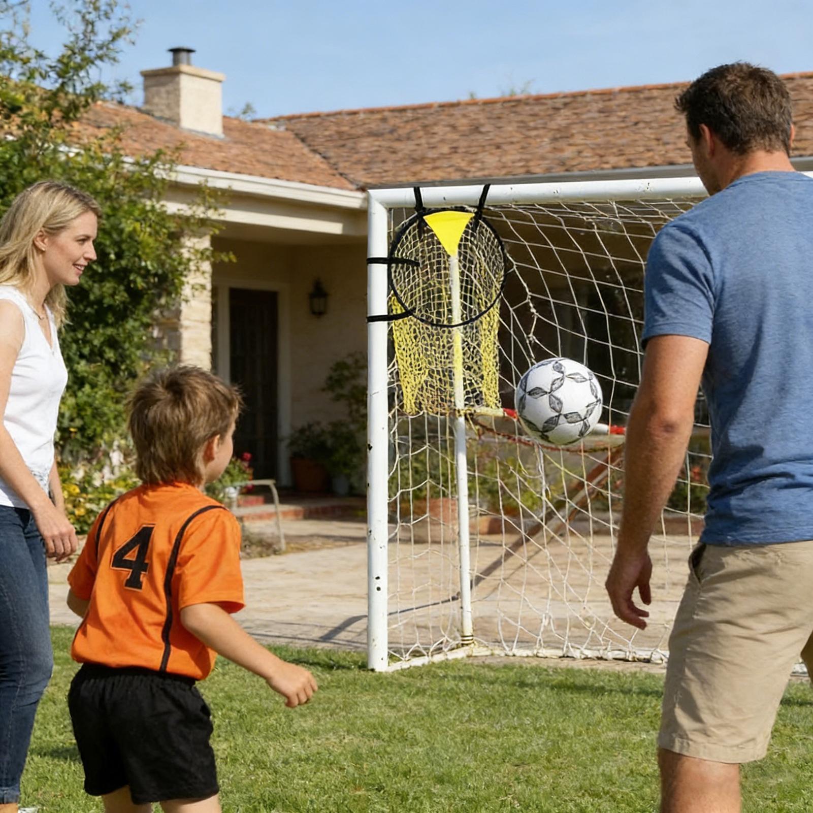 ตาข่ายฟุตบอลเด็กแบบยืดหยุ่น ป้ - Kids Outdoor Net บทวิจารณ์และราคา