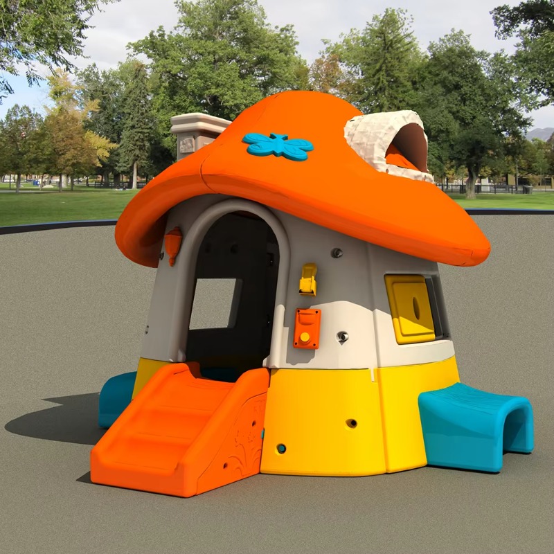 บ้านเด็กเล่นในสวนหลังบ้าน บ้าน - Kids Outdoor Playhouse บทวิจารณ์และราคา