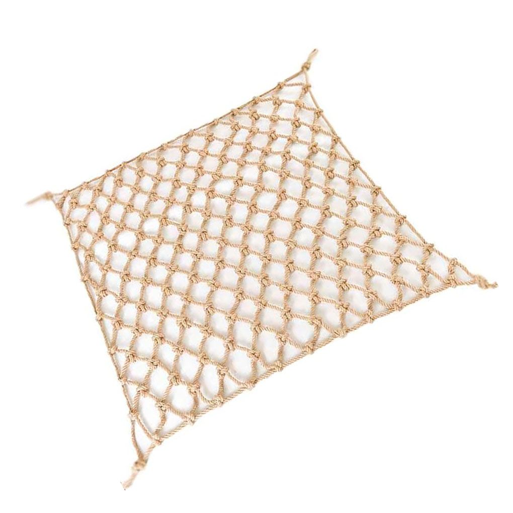 ตาข่ายเชือกทนทานตาข่ายรองรับคว - Kids Outdoor Net บทวิจารณ์และราคา