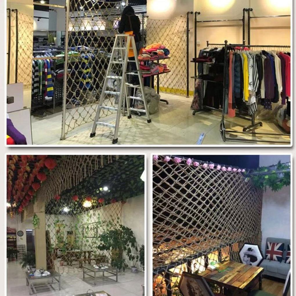 ตาข่ายเชือกทนทานตาข่ายรองรับคว - Kids Outdoor Net บทวิจารณ์และราคา