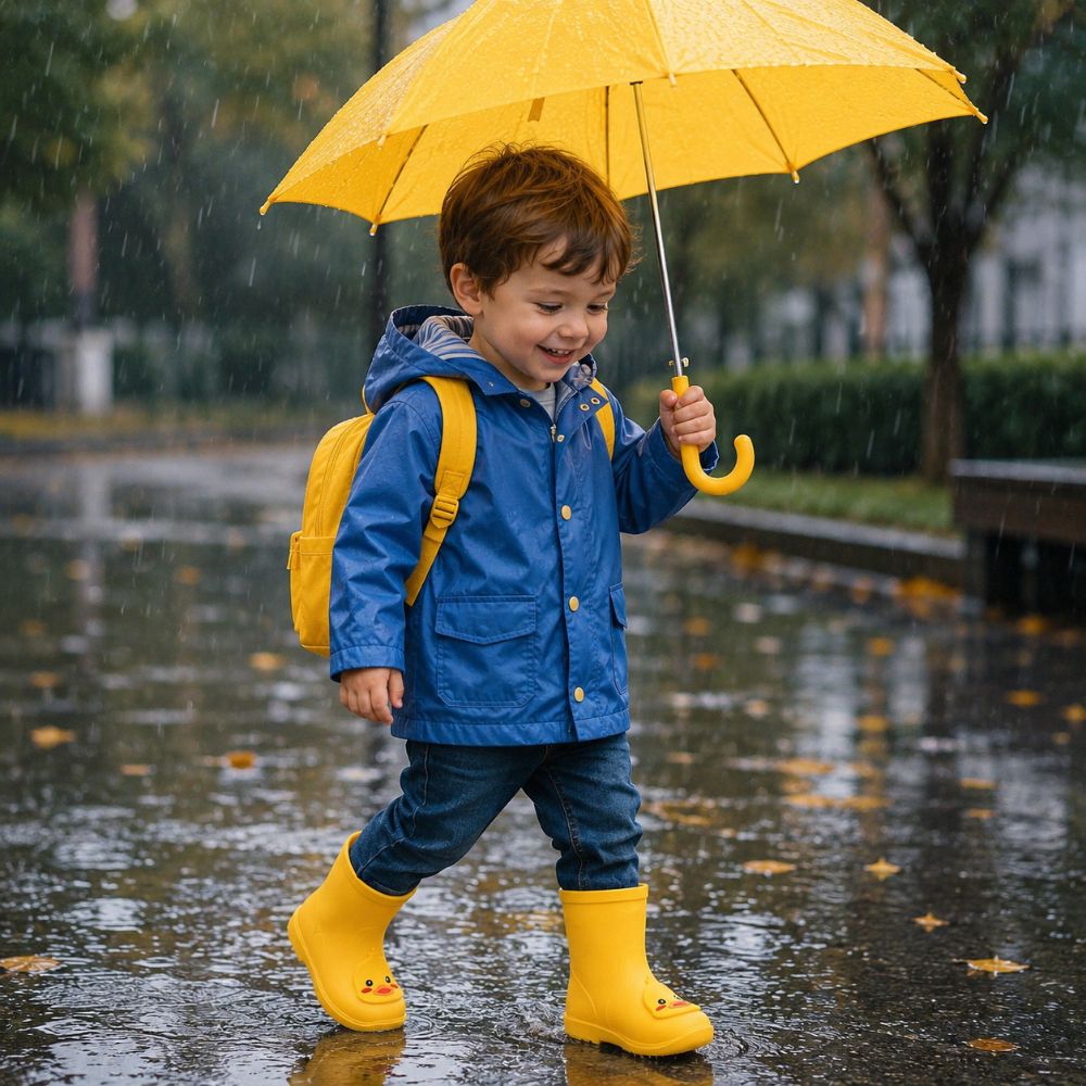 รองเท้าบูทยางกันฝนเด็กแบบสั้น  - Kids Outdoor Water บทวิจารณ์และราคา