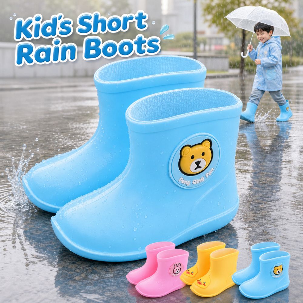 รองเท้าบูทยางกันฝนเด็กแบบสั้น  - Kids Outdoor Water บทวิจารณ์และราคา