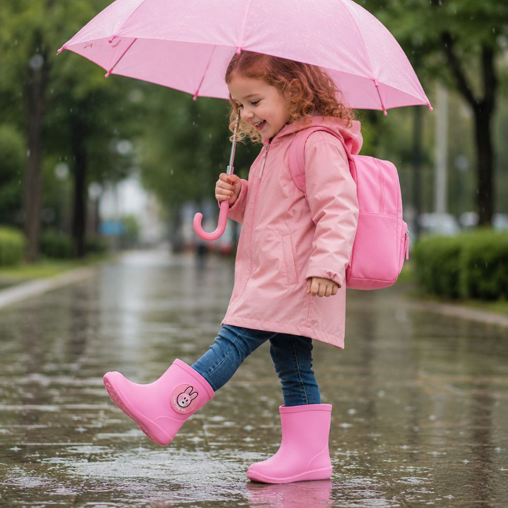 รองเท้าบูทกันฝนเด็กแบบสั้นกันล - Kids Outdoor Water บทวิจารณ์และราคา