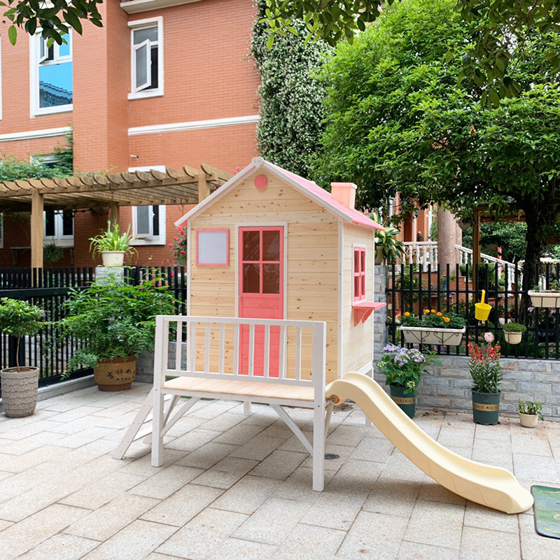 บ้านเด็กเล่นขนาดใหญ่, โรงเรียน - Kids Outdoor Playhouse บทวิจารณ์และราคา