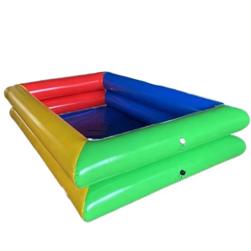 สระน้ำเป่าลมสองชั้นแบบกำหนดเอง - Kids Outdoor Water บทวิจารณ์และราคา