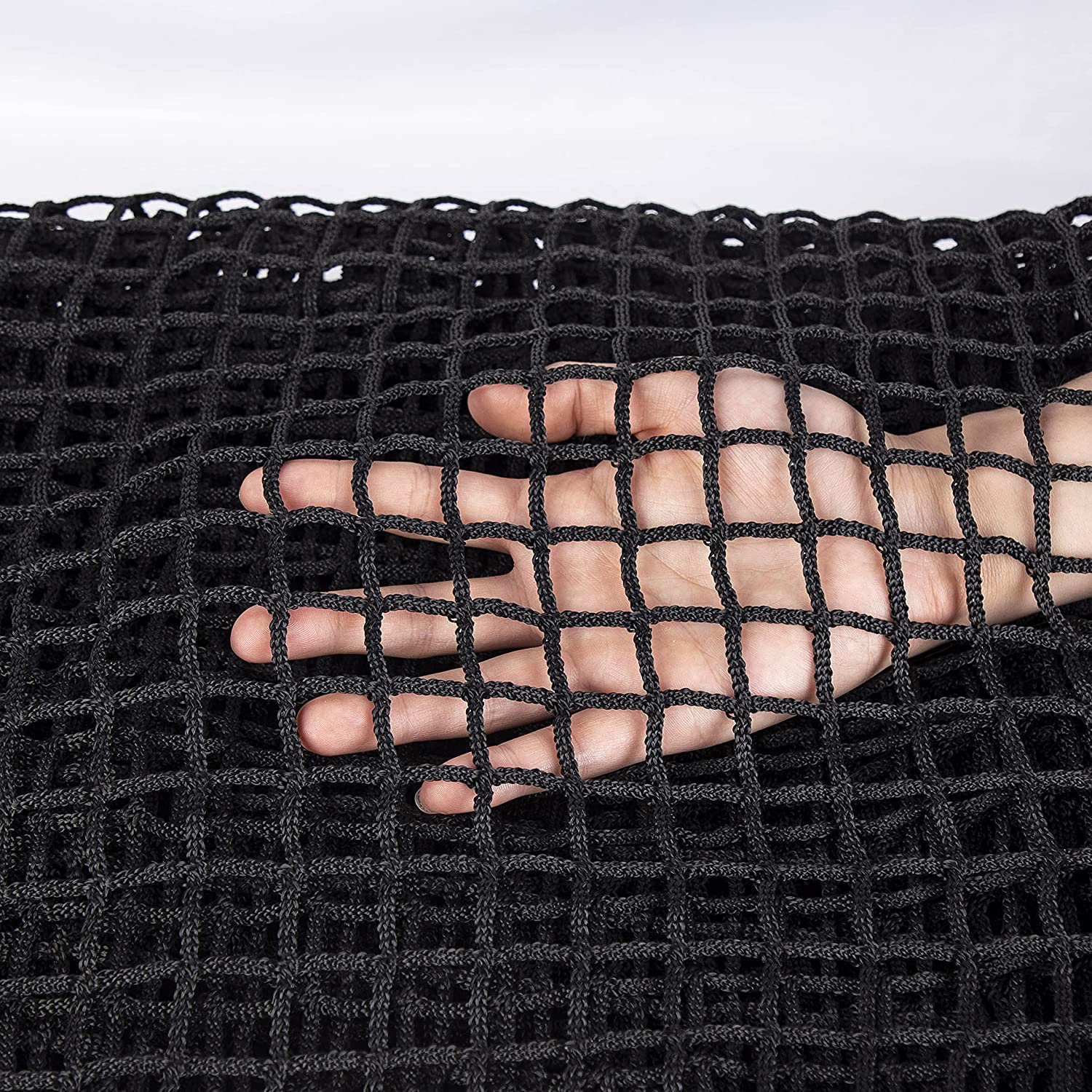 สีดําฟุตบอล Backstop สุทธิ,กีฬ - Kids Outdoor Net บทวิจารณ์และราคา