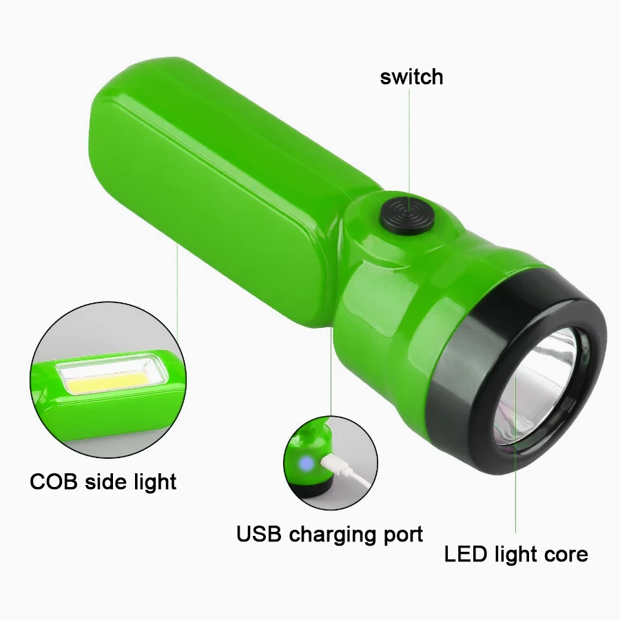 ไฟฉายเด็กมินิ COB+XPE, ไฟฉายเด - Children'S Outdoor บทวิจารณ์และราคา