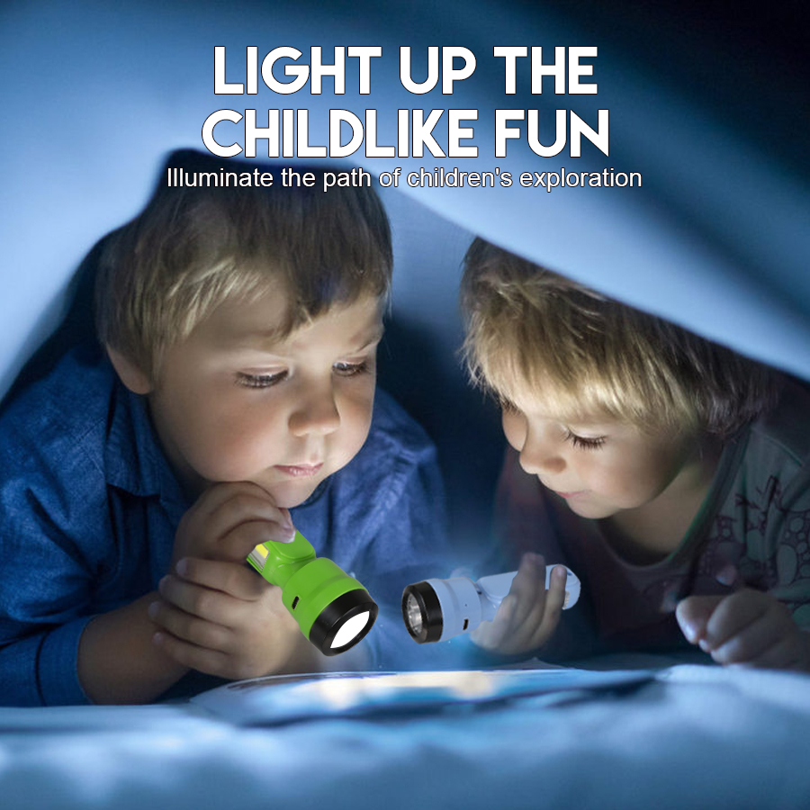 ไฟฉายเด็กมินิ COB+XPE, ไฟฉายเด - Children'S Outdoor บทวิจารณ์และราคา