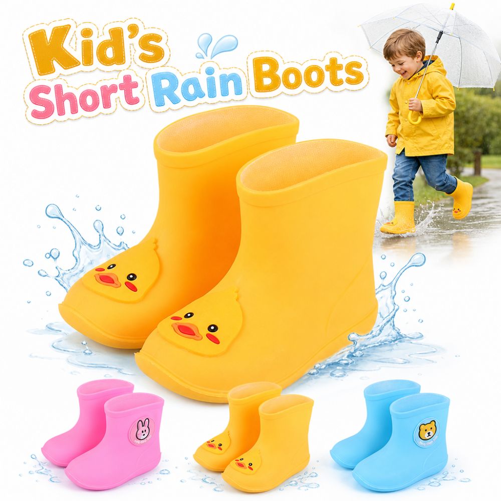 รองเท้าบูทยางกันฝนเด็กแบบสั้น  - Kids Outdoor Water บทวิจารณ์และราคา