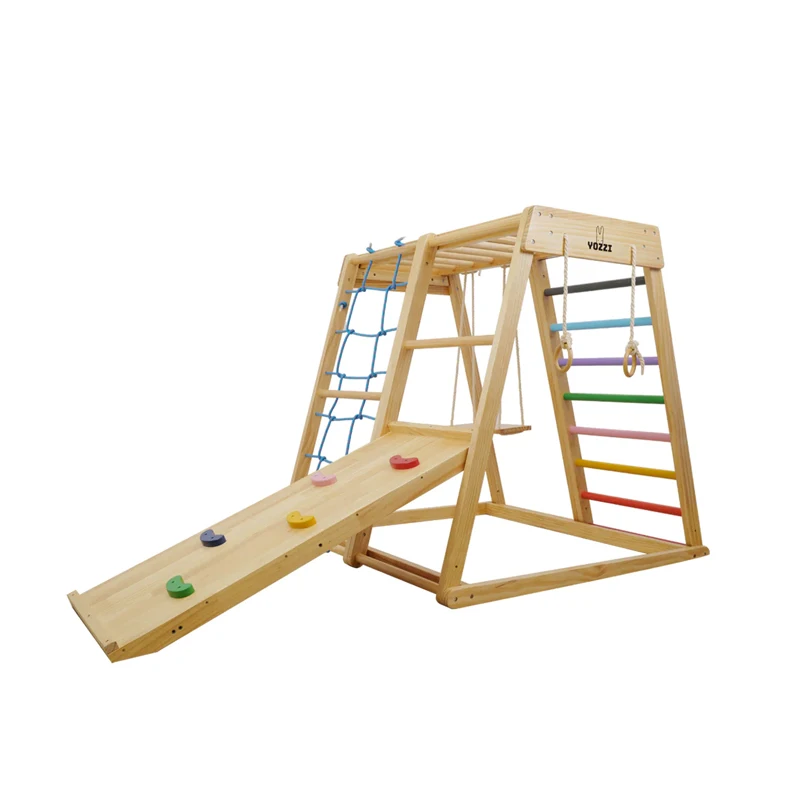 ชุดเครื่องเล่นสนามเด็กเล่นในร่ - Kids Outdoor Gym Equipment บทวิจารณ์และราคา