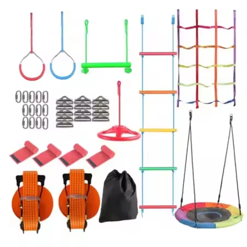 ชุดอุปกรณ์สนามฝึกซ้อม Warrior  - Kids Outdoor Monkey Bar Set บทวิจารณ์และราคา