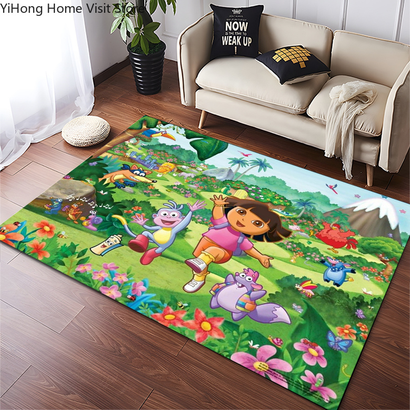 พรมลายการ์ตูน Dora the Explore - Kids Outdoor Chair And Table บทวิจารณ์และราคา