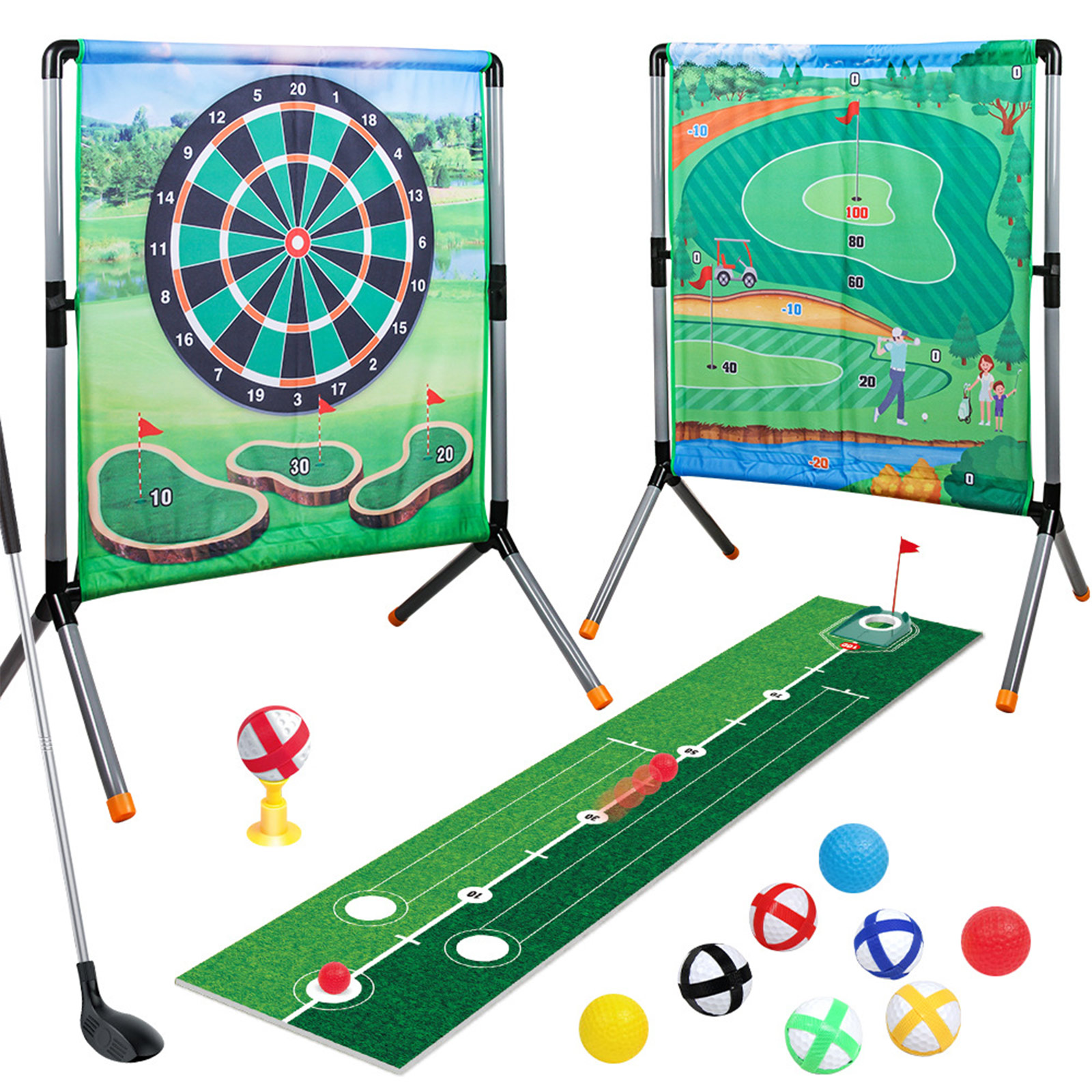 ชุดเกมกอล์ฟสำหรับเด็ก อุปกรณ์ฝ - Children'S Outdoor บทวิจารณ์และราคา
