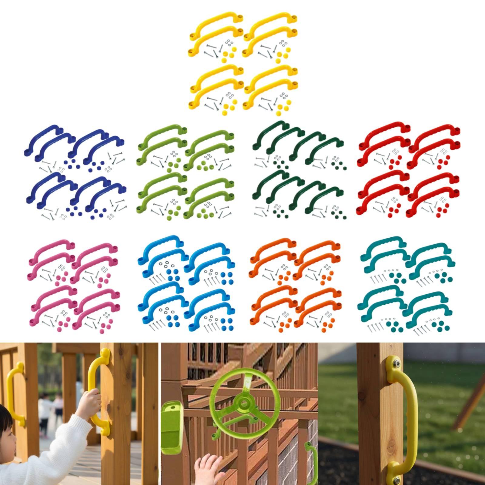 ที่จับโครงปีนป่าย 8 ชิ้น ติดตั - Kids Outdoor Playhouse บทวิจารณ์และราคา