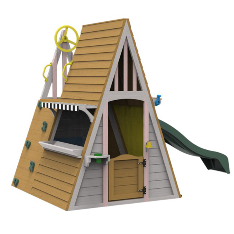 เครื่องเล่นสนามเด็กเล่นกลางแจ้ - Kids Outdoor Playhouse บทวิจารณ์และราคา
