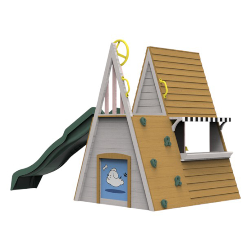 เครื่องเล่นสนามเด็กเล่นกลางแจ้ - Kids Outdoor Playhouse บทวิจารณ์และราคา
