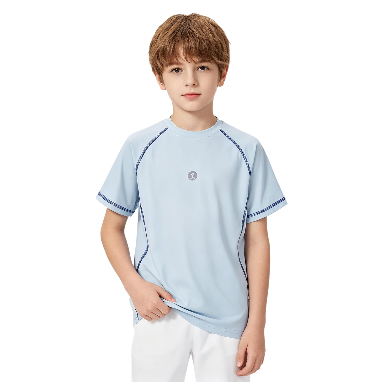 เสื้อยืดเด็กผู้ชาย แห้งเร็ว น้ - Kids Outdoor Fort บทวิจารณ์และราคา