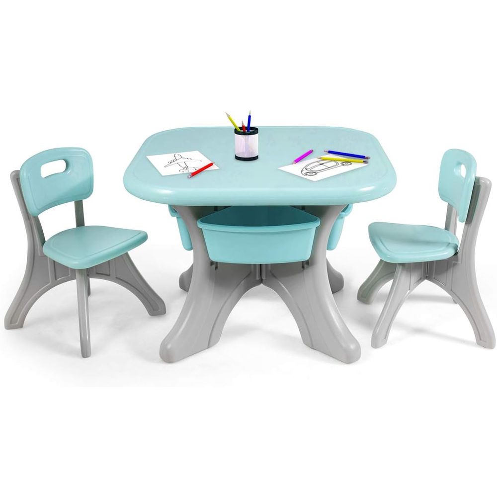 โต๊ะและเก้าอี้สำหรับเด็ก ชุดโต - Kids Outdoor Chair And Table บทวิจารณ์และราคา