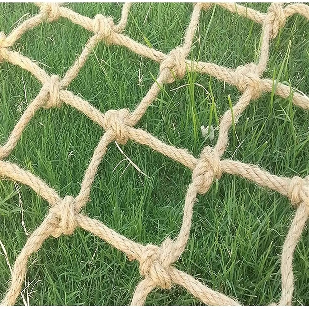 ตาข่ายปีนป่ายเชือกป่าน ตาข่ายต - Kids Outdoor Net บทวิจารณ์และราคา