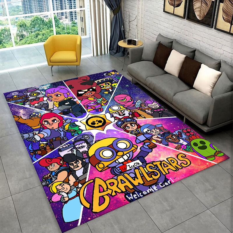 การ์ตูน B-Brawl Game พรมกันลื่ - Kids Outdoor Flooring บทวิจารณ์และราคา