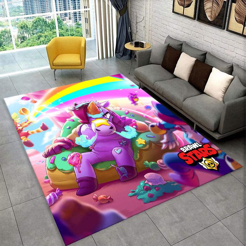 การ์ตูน B-Brawl Game พรมกันลื่ - Kids Outdoor Flooring บทวิจารณ์และราคา